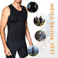 Men's Workout Zipper Body Shaper Tank Top