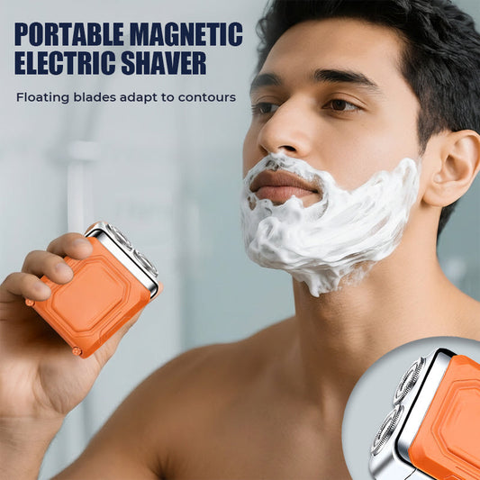 Portable Magnetic Electric Shaver