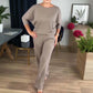 Elegant Longline Cardigan & Top & Pants 3-Pieces Set
