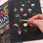 BUY 2 GET 1 FREE🎨Creative Rainbow Scratch Art Notebook
