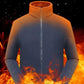 [Best Gift For Him] Men’s Double-Layer Fleece Hooded Jacket