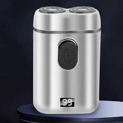 Portable Dual-Head Electric Shaver