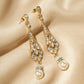 1920s Vintage Faux Pearl Drop Earrings
