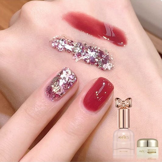 🎄 Christmas Special Offers!💅Best-Selling Fashion Glitter Dual-Color Nail Polish Combo Set🎁Limited Time Promotion 50% OFF 🔥