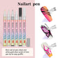 🎁Christmas gift🎄Professional nail art pen set with 12 colors