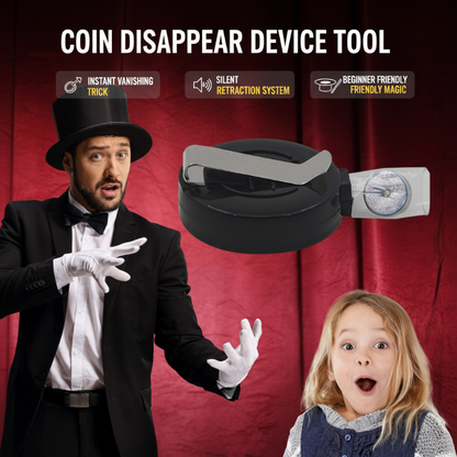 Coins Disappear Device Tool Magic Tricks