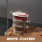 Multi-layer Closed Condiments Organizer