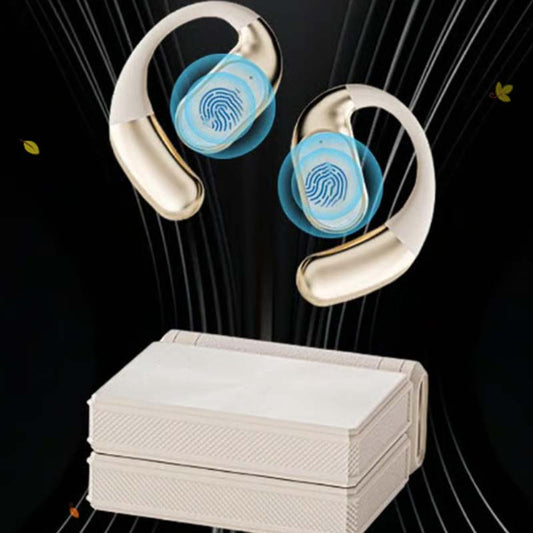 🎧 Wireless Open-Ear Earbuds – Lightweight, Clear Sound & Safe for Outdoor Use 🏃‍♂️✨