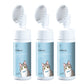 No-Rinse Pet Chin Cleaning Foam with Silicone Brush