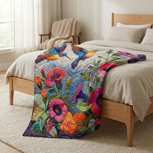 Manta floral acogedora y suave
