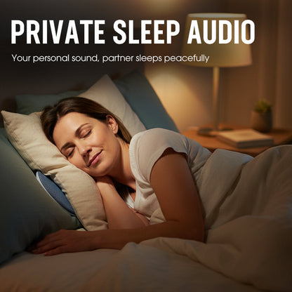 [Exclusive] Under-the-pillow sleep speaker, high-fidelity sound quality, ultra-thin only 1cm, built-in white noise to support sleep, Bluetooth 5.4, built-in white noise to support sleep, watch movies/listen to music/play games without disturbing anyone