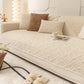 Anti slip fleece sofa cover