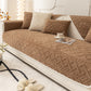 Anti slip fleece sofa cover