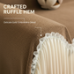Vintage Style Skirted Sofa Cover