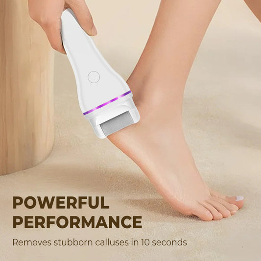 2-Speed Cordless Electric Callus Remover with 2 Replacement Heads