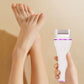 2-Speed Cordless Electric Callus Remover with 2 Replacement Heads