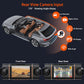 🚗4-Channel HD Dashcam with Front Interior Rear Recording🎥