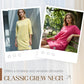 ✨🔥Women's Crew Neck Casual Loose T-Shirt Dress💕