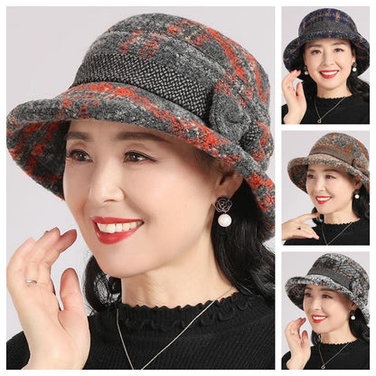 ⏳Time-Limited Special⏰Women's vintage cloche hat made of soft imitation wool