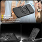 Magnetic Phone Case with Ring Stand For iPhone.airbag military protection