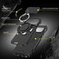 Magnetic Phone Case with Ring Stand For iPhone.airbag military protection