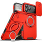 Magnetic Phone Case with Ring Stand For iPhone.airbag military protection