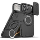 Magnetic Phone Case with Ring Stand For iPhone.airbag military protection