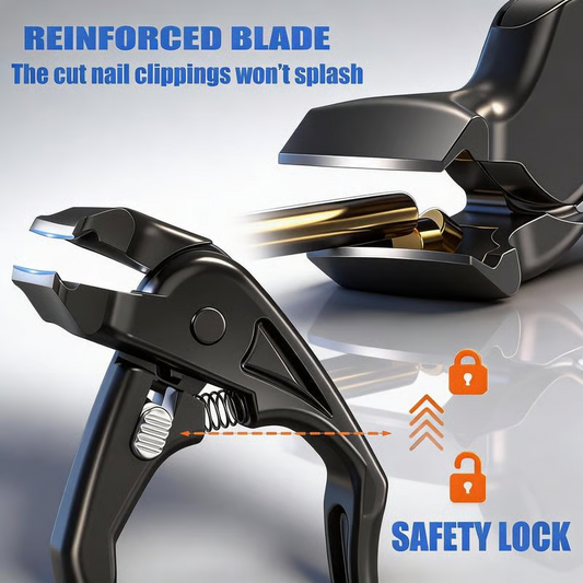 📢📢50% OFF NOW✨🔥Curved stainless steel nail clippers – Ergonomic and easy for seniors to use