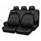 🎁🚗9-Piece Universal Fit Leather Car Seat Cover Set