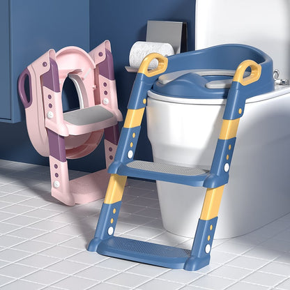 Potty Training Toilet Seat with Ladder