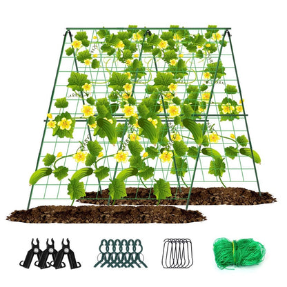A-Frame Garden Trellis for Climbing Plants