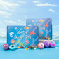 🎉 50% OFF! 🧼 Fizzy Fun Kids’ Bath Bomb Gift Set – 12 Colorful, Skin-Safe Bath Bombs with Surprise Sea Animal Toys Inside! 🌈🛁