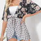 ⏳Time-Limited Special⏰Women's Floral Kimono Ruffle Sleeve Tie Cardigans Flowy Boho Loose Cover Ups