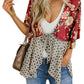 ⏳Time-Limited Special⏰Women's Floral Kimono Ruffle Sleeve Tie Cardigans Flowy Boho Loose Cover Ups