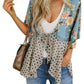 ⏳Time-Limited Special⏰Women's Floral Kimono Ruffle Sleeve Tie Cardigans Flowy Boho Loose Cover Ups