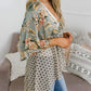 ⏳Time-Limited Special⏰Women's Floral Kimono Ruffle Sleeve Tie Cardigans Flowy Boho Loose Cover Ups