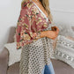 ⏳Time-Limited Special⏰Women's Floral Kimono Ruffle Sleeve Tie Cardigans Flowy Boho Loose Cover Ups