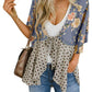 ⏳Time-Limited Special⏰Women's Floral Kimono Ruffle Sleeve Tie Cardigans Flowy Boho Loose Cover Ups