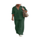 Women's Cotton-Linen Two-Piece Set