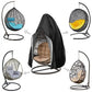 ⏰🔥LIMITED TIME: 50% OFF! 🪑 Durable, waterproof cover for hanging egg chair - UV-resistant, durable oxford fabric and easy assembly with zipper ☀️✨