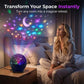 USB LED Galaxy Projector Night Light