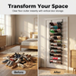 👟50% OFF NOW! 🏆 Over-the-Door Shoe Rack Organizer – 24 pockets & tool-free install – Fits standard doors, holds up to 24 pairs – perfect for entryway or closet 🚪✨