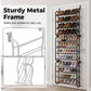 👟50% OFF NOW! 🏆 Over-the-Door Shoe Rack Organizer – 24 pockets & tool-free install – Fits standard doors, holds up to 24 pairs – perfect for entryway or closet 🚪✨