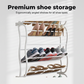 👟50% OFF NOW! 🏆 Over-the-Door Shoe Rack Organizer – 24 pockets & tool-free install – Fits standard doors, holds up to 24 pairs – perfect for entryway or closet 🚪✨