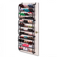 👟50% OFF NOW! 🏆 Over-the-Door Shoe Rack Organizer – 24 pockets & tool-free install – Fits standard doors, holds up to 24 pairs – perfect for entryway or closet 🚪✨