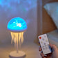 Rechargeable Jellyfish Aurora Lamp with Remote