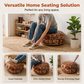 🔥Multifunctional Storage Ottoman Pouf