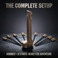 Multifunctional Camping Hammer with Stake Storage