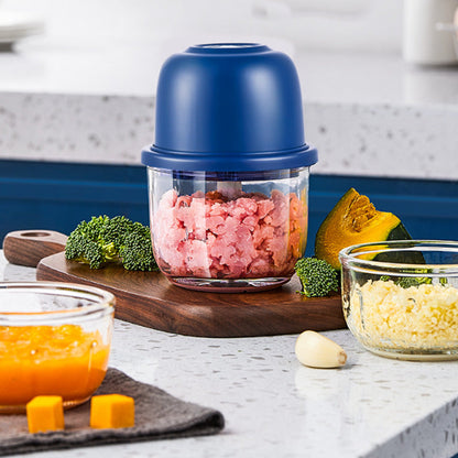 🔥HOT SALE 48% OFF🧑‍🍳Cordless Multifunctional Mini Electric Food Processor, Wireless Portable Kitchen Chopper for Minced Meat, Garlic & Baby Puree, Fast Food Prep Kitchen Helper