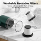 10000Pa Cordless Handheld Vacuum – Washable Filter & Multi-Nozzle Kit